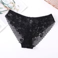 thumbnail image 7 of Hfnxid Women's Mid Waist Lace Panties Lightweight Soft Comfort Underwear Breathable Cheeky Panties, 7 of 7