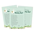 thumbnail image 1 of Inkdotpot Llama Gender Neutral Who Knows Mommy BestBaby Shower GameCards FunActivity Cards Set Of 50Party Theme, 1 of 1