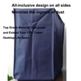 thumbnail image 5 of 3 Pieces Computer Dust Cover Monitor + Keyboard+ Computer Host Pc Dust Proof Computer Covers Case Computer Dust Cover for Desktop Pc CPU Tower Protector (22'' Monitor Set Blue), 5 of 5