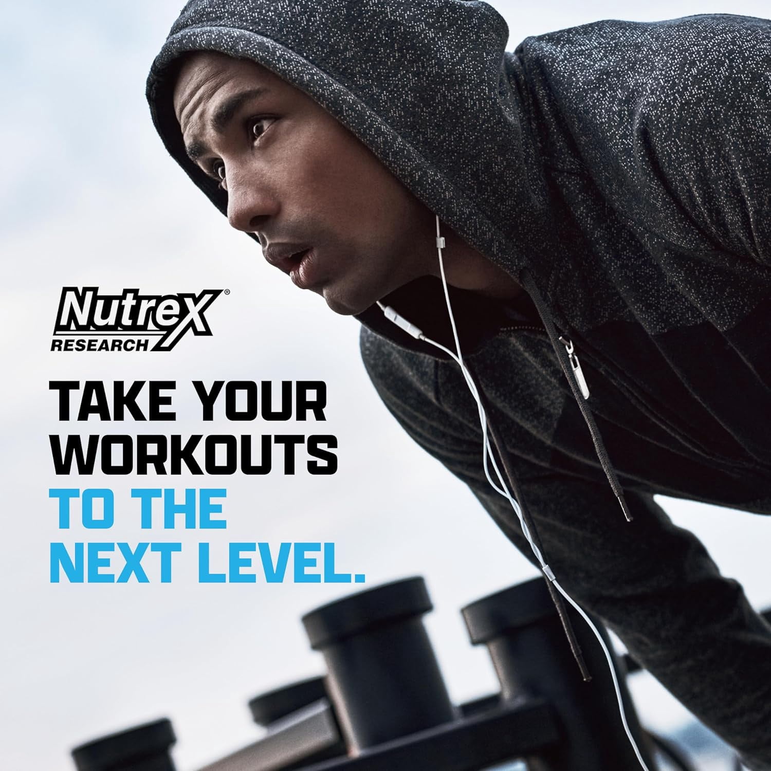 Nutrex Research Outlift Clinically Dosed Pre Workout Powder with Creatine, 8G Citrulline, BCAA - Energy, Performance, Pump Preworkout Supplement for Men & Women (22 Servings, Blueberry Lemonade)