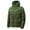 Army Green, variant on Mens Winter Coats Sherpa Jackets Puffer Outerwear Fall Clothes Warm Hooded Coats Full Zip Up Tops Casual Fashion Patchwork Coats with Pockets