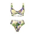 thumbnail image 4 of Daiia Labrador Retriever Dog Women's Bikini Set Two Piece Swimsuit High Waisted Bikini Adjustable Straps Bikini Perfect for Beach, Pool, and Summer Vacation-XX-Large, 4 of 9
