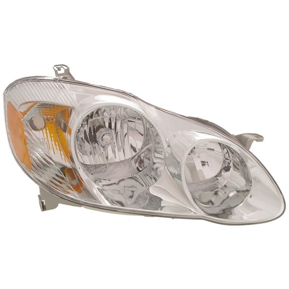 Dorman 1591164 Passenger Side Headlight Assembly for Specific Toyota Models Fits select: 2003-2004 TOYOTA COROLLA CE/LE/S