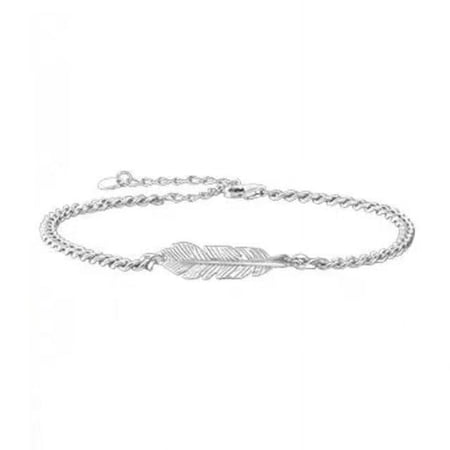 Matching Couple Bracelets His and Hers Feather Design Animal Zodiac Adjustable Bracelet with Extension Chain For Men