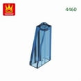 thumbnail image 1 of 4460 100g/62PCS 1x2x3 Slope Building Block Moc Creativity with Brick DIY Children's Toy Assembly Gift Box 79.Trans-Dark Blue about 62pcs, 1 of 6
