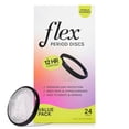 thumbnail image 1 of Discos menstruales desechables FLEX 24 unidades, súper capacidad, 1 of 5