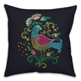 thumbnail image 2 of Creative Products Bright Folk Bird 18 x 18 Spun Poly Pillow, 2 of 3