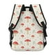 thumbnail image 4 of Balery Mushroom Mochila Escolar Impresa, Mochila Ligera para Viajes Casual, Mochila Duradera y Cómoda Multifuncional, Mochila para Laptop-One Size, 4 of 5