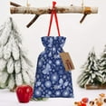 thumbnail image 6 of Fuzoiu Beautiful Snowflake Butterfly Print Christmas Gift Bag,Burlap Gift Bag with Drawstring Closure & Hang Tag,Perfect for Holidays, Birthdays, and Special Occasions-Small, 6 of 7