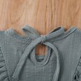 thumbnail image 3 of Newborn Baby Girl Clothes Ruffle Romper Jumpsuit Bodysuit Summer Outfit 0-12M, 3 of 4