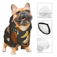 thumbnail image 3 of Haiem Gnome Insect Frog for Winter Dog Hoodie Sweatshirts with Pockets Warm Dog Clothes for Small Dogs Chihuahua-Large, 3 of 7