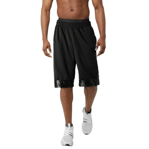 Hat and Beyond Mens Heavy Duty Basketball Sport Pro Mesh Ventilated Dual Zipper Pocket Shorts