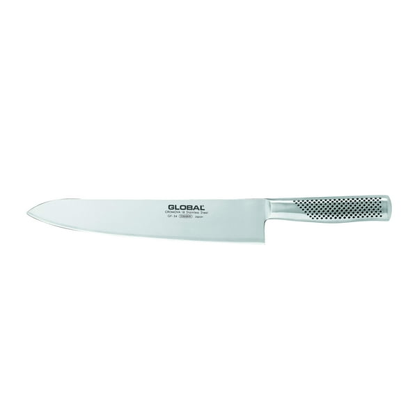 Global GF-34-11 inch, 27cm Heavyweight Chef's Knife, 11 Inch, Silver,GF34