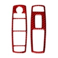 thumbnail image 2 of Real Bright Soft Car Interior Carbon Fiber Sticker DecorationFor RAM 1500 4-Door Red Carbon Fiber Front Door Control CoverAuto Car Protection Interior Accessories, 2 of 8