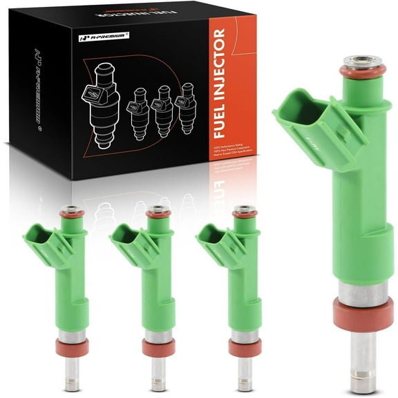 A-Premium Fuel Injector, 4 Count, Toyota Camry 10-17, RAV4 09-18, Highlander 09-19, Sienna 11-13