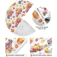 thumbnail image 5 of FMSHPON Autumn Vegetables Trucks Xmas Christmas Tree Skirt Stand Mat for Holiday Party Decoration Indoor Outdoor 36 inches, 5 of 6