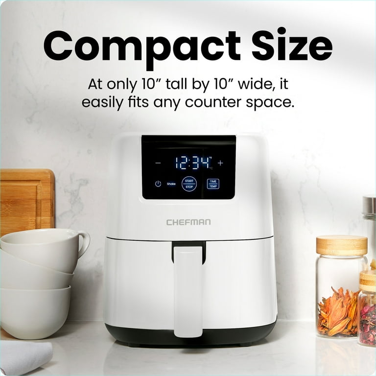 Free Shipping! Chefman Air Fryer 2 Qt Compact with Digital Display