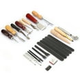 thumbnail image 4 of DIY Leather Craft Tools,20Pcs/Set DIY Leather Craft Leather Craft Hand Tools Leather Craft Punch Tools Unmatched Quality, 4 of 13