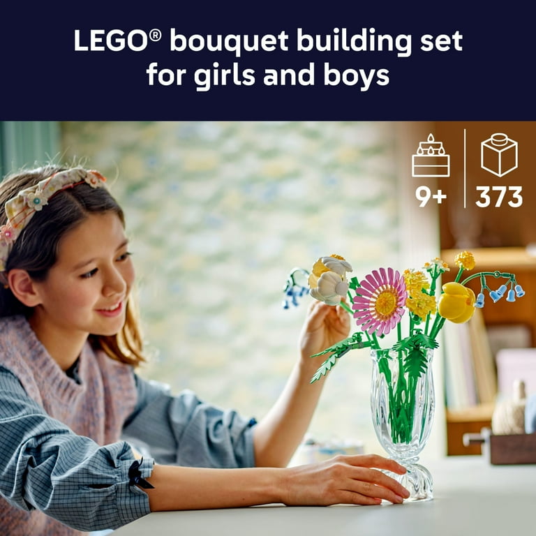 Free Shipping! LEGO Botanicals Petite Sunny Bouquet Building Set
