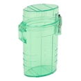 thumbnail image 2 of Plastic Cigarette Case Large Capacity Portable Waterproof Sealed Cigarette Holder Case for Travel Transparent Green, 2 of 9