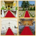 thumbnail image 6 of Sweet Home Stores Custom Size Waterproof Non-Slip Rubberback 2x23 Indoor/Outdoor Utility Runner Rug, 2' x 23', Red, 6 of 10