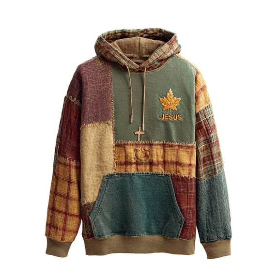 Landzoo Halloween Hoodies For Men Graphic Print Long Sleeve Hooded Fall Season Tops Men Loose Fit Sweatshirts Size L