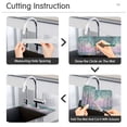 thumbnail image 5 of Yayeee Faucet Mat for Kitchen Sink 14.7" Diatomite Long Splash Guard Pad, Purple Forest Scene, 5 of 7