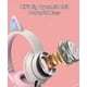 thumbnail image 2 of Auriculares de juego con micrófono y luz LED RGB en forma de orejas de gato, VIGROS, con efecto de luz intermitente estéreo y sonido envolvente 7.1 Rojo Verde Juego de azar, 2 of 6