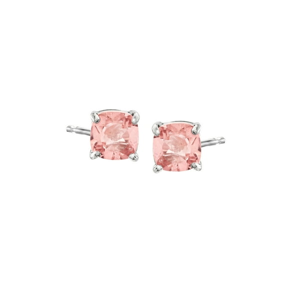 Ross-Simons 2.20 ct. t.w. Light Pink Topaz Stud Earrings in Sterling Silver, Women's, Adult