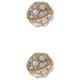 thumbnail image 3 of 2 piezas de pendientes sin perforaciones, sin carpeta para la oreja perforada, joyería delicada para mujer Oro, 3 of 9