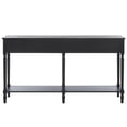 thumbnail image 5 of Safavieh Haven Wood 2 Drw Large Console in Matte Black, 5 of 11
