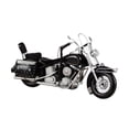 thumbnail image 2 of Metal tres ruedas motocicleta estatuilla estatua retro artesanía colección decoración para regalo de cumpleaños estante novio Niños hombres plata y negro, 2 of 8