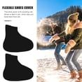 thumbnail image 4 of 1 Paire de Protecteurs de Chaussures de Pluie Réutilisables Housse de Sécurité pour Bottes de Randonnée, 4 of 8