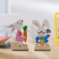 thumbnail image 1 of Cheers Natural Rabbit Figurine Cartoon Density Board Creative Easter Bunny Centerpiece Party Supplies, 1 of 2