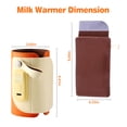 thumbnail image 2 of iMounTEK Portable Bottle Warmer with Fast Charging, Milk Warmer with Temperature Control, 2 of 8