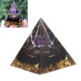 thumbnail image 1 of Pyramid, 2in Orgone Pyramid for Positive Energy, Small Healing  Pyramid Porstive Energy Generator, Orgonite Pyramid for Resist Stress, Gift for Men Women, 1 of 8