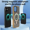 thumbnail image 3 of Funda magnética resistente para iPhone 11 [Compatible con MagSafe] Funda protectora a prueba de golpes para iPhone 11 de 6.1" Naranja Mate, 3 of 8