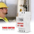 thumbnail image 1 of TM919B-2 30A Din Rail Weekly Programable Digital Timer Relay Switch (220V), 1 of 8