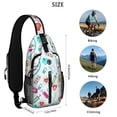 thumbnail image 3 of Educational Bookshelf Sling Backpack for Readers, Library Book Print Crossbody Daypack, Book Lover Gift Bag, 3 of 5