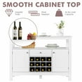thumbnail image 6 of Gymax Storage Buffet Sideboard Table, 6 of 10