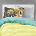 thumbnail image 2 of Carolines Treasures 7401PILLOWCASE Boxer Pup Fabric Standard Pillowcase, 2 of 2