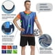 thumbnail image 4 of 6 Pack Pinnies Scrimmage Vests Jersey Compatible Soccer Basketball Hockey Adult, 4 of 5
