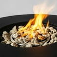 thumbnail image 7 of 32" Propane Gas Fire Pit Table, 50000 BTU Round Steel for Outside Patio, Garden, Courtyard, Black, 7 of 7