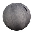 thumbnail image 3 of Cubierta protectora de bola para uso doméstico Yoga/Ejercicio/Pelota de equilibrio con cómodas asas de transporte, cubierta de bola plegable duradera Gris 55cm shamjiam Cubierta de pelota de ejercicio, 3 of 8