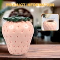 thumbnail image 5 of Grusce Strawberry Shaped Jar with Lid Cute Strawberry Ceramic Jar Creative Strawberry Shaped Canister Unique Strawberry Candy Jar Multifunctional Strawberry Cookie Jar for Tea Coffee Candy Cookie, 5 of 5