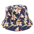 thumbnail image 2 of Sombreros de verano con protección solar, sombrero de pescador con flores para exteriores, gorra de pescador, sombrero de mujer, 2 of 4