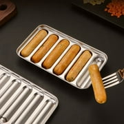 SIEYIO Stainless Steel Sausage Mold Sausage Maker For Making Bratwurst Hot Dogs Or Vegetarian and Vegan Bratwurst Sausages
