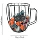 thumbnail image 3 of ¡Liquidación! Contenedores de almacenamiento Tantouec, oferta de otoño, cesta de hierro para cápsulas de café con forma de taza de cerveza de hierro con dibujos animados, artículos esenciales para el, 3 of 4