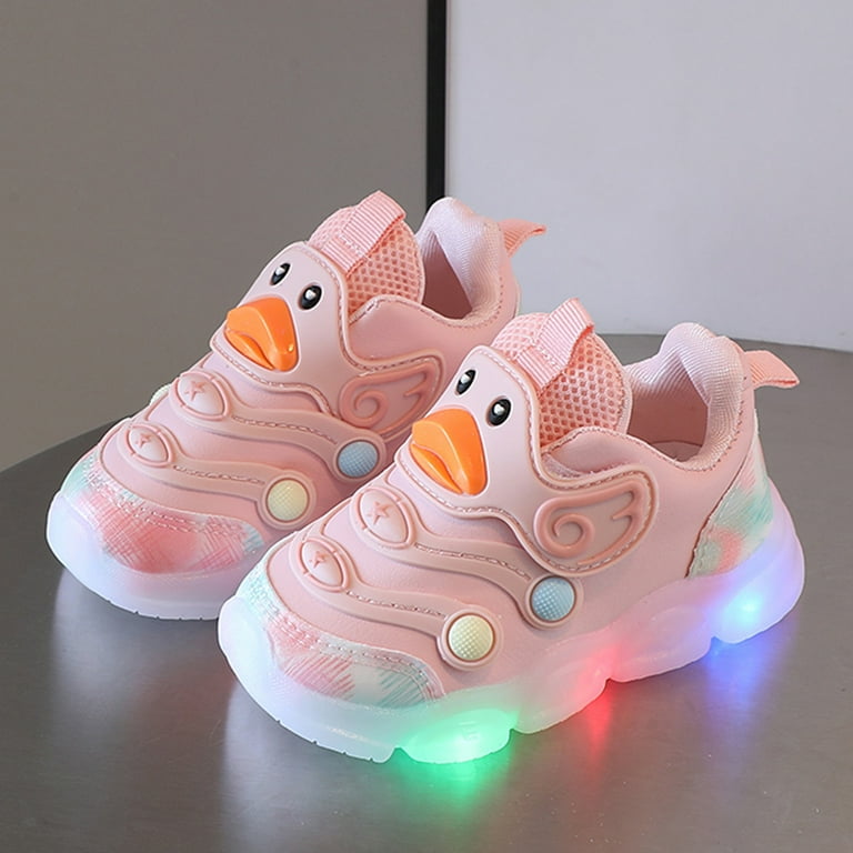 High Top Sneakers for Toddler Girls Size 8 Children Sports Shoes