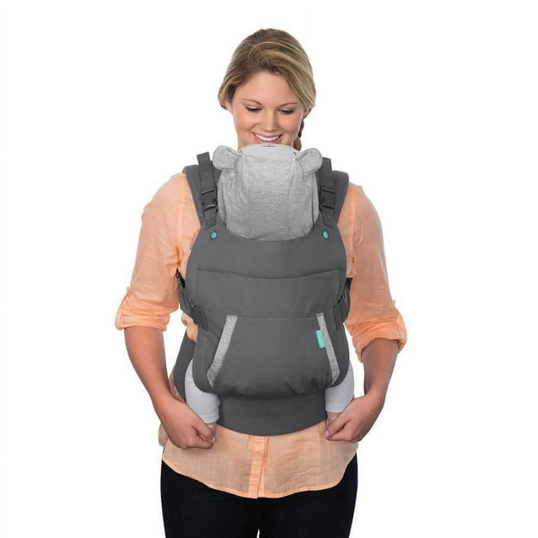 Infantino Cuddle up Ergonomic Hoodie Baby Carrier 2 Position 12